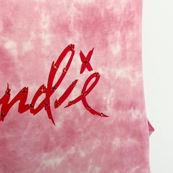 Daydreamer ☻︎ Blondie Muscle Tee ☻︎ Pink Tie Dye - Picture 8 of 16